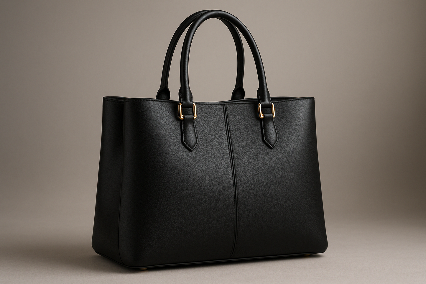 Premium Leather Tote Bag – Elegant Women’s Handbag black colour