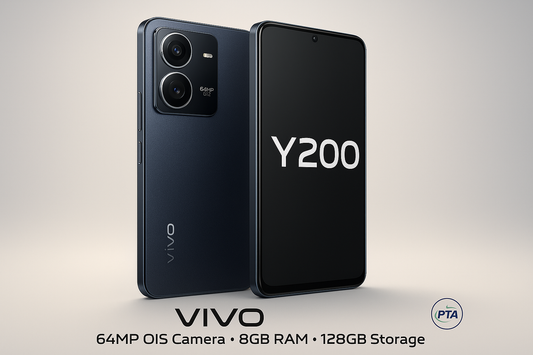 Vivo Y200 – 64MP OIS Camera, 8GB RAM, 128GB Storage | PTA Approved Pakistan