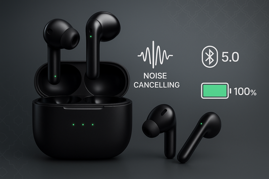 Wireless Earbuds – Bluetooth 5.0, Noise-Cancelling, Long Battery Life | Pakistan